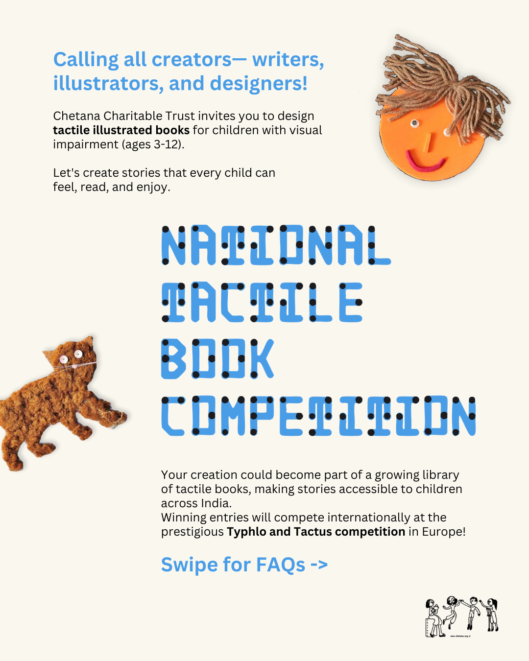 National Tactile Book Competition, 2025 Poster